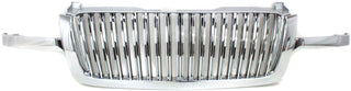 2003-2007 Chevy Silverado Pickup Truck Grille, Chrome.