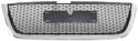 2007-2012 GMC Acadia Grille, Chrome Shell/Black.