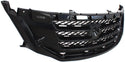2008-2010 Honda Odyssey Grille, Painted-Black.