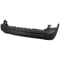 2005-2007 Jeep Liberty Front Bumper Cover, Textured, w/o Tow Hook Hole.