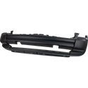 2005-2007 Jeep Liberty Front Bumper Cover, Textured, w/Tow Hook Hole-CAPA.