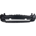 2005-2007 Jeep Liberty Front Bumper Cover, Textured, w/Tow Hook Hole-CAPA.