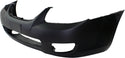 2007-2009  Kia Spectra Front Bumper Cover, Primed, Plastic - Capa.