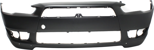 2008-2015 Mitsubishi Lancer Front Bumper Cover, Primed, w/ Air Dam Hole.