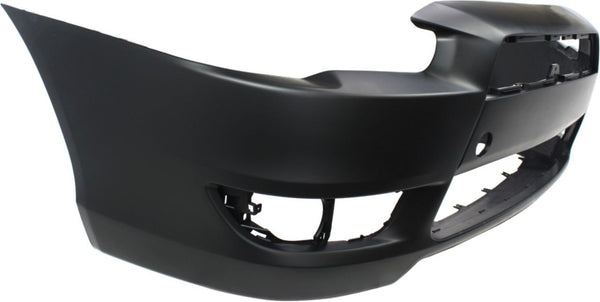 2008-2015 Mitsubishi Lancer Front Bumper Cover, Primed, w/ Air Dam Hole.