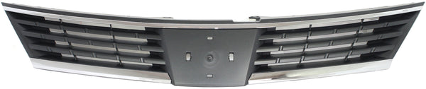 2007-2009 Nissan Versa Grille, Lower, Dark Gray.