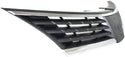 2007-2009 Nissan Versa Grille, Lower, Dark Gray.