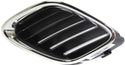 2003-2007 Saab 9-3 Grille RH, Outer, Chrome Shell/Black.