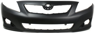 2009-2010 Toyota Corolla Front Bumper Cover, Primed, w/ Spoiler Hole.