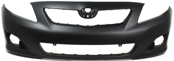 2009-2010 Toyota Corolla Front Bumper Cover, Primed, w/ Spoiler Hole.