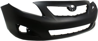 2009-2010 Toyota Corolla Front Bumper Cover, Primed, w/ Spoiler Hole.