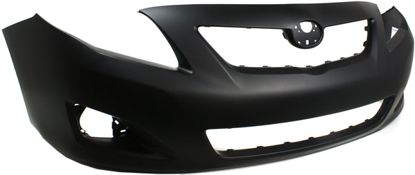 2009-2010 Toyota Corolla Front Bumper Cover, Primed, w/ Spoiler Hole.