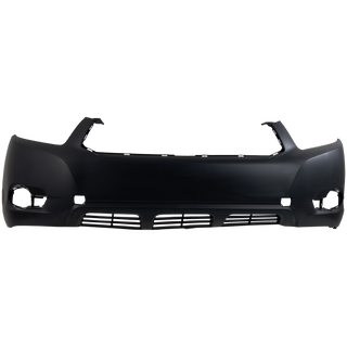 2008-2010 Toyota Highlander Front Bumper Cover, Primed.