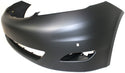 2006-2010 Toyota Sienna Front Bumper Cover, Primed, w/Park Assist Sensor.
