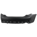 2009-2010 Toyota Corolla Rear Bumper Cover, Primed, w/ Spoiler Hole.