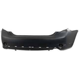 2009-2010 Toyota Corolla Rear Bumper Cover, Primed, w/ Spoiler Hole.