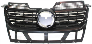 2005-2010 Volkswagen Jetta Grille, Matte Black.