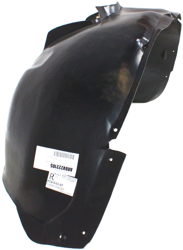 2003-2014 Volvo XC90 Front Fender Liner RH.