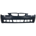 2004-2007 BMW 5-series Front Bumper Cover, Primed, Sedan.