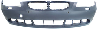 2004-2007 BMW 5-series Front Bumper Cover, Primed, w/Park Distance Ctrl.