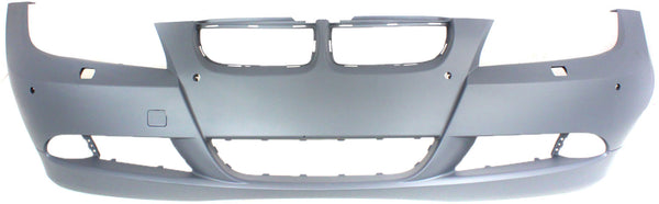 2006-2008 BMW 3-series Front Bumper Cover, Primed W/Headlamp Washer.