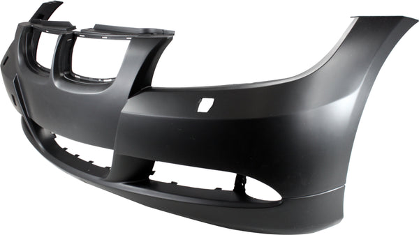 2006-2008 BMW 3- Front Bumper Cover, Primed, W/Headlamp Washer W/O PK DIST CTRL.