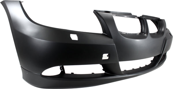 2006-2008 BMW 3- Front Bumper Cover, Primed, W/Headlamp Washer W/O PK DIST CTRL.