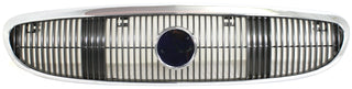 2003-2005 Buick Century Grille, Chrome Shell/Silver Black Insert.