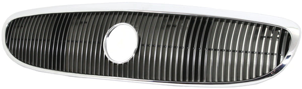 2003-2005 Buick Century Grille, Chrome Shell/Silver Black Insert.