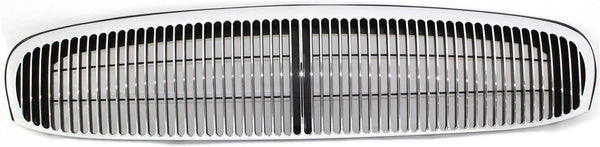 1997-2004 Buick Park Avenue Grille, Chrome Shell/Black.
