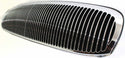 1997-2004 Buick Park Avenue Grille, Chrome Shell/Black.