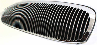 1997-2004 Buick Park Avenue Grille, Chrome Shell/Black.