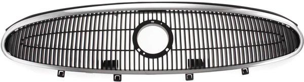 2005-2007 Buick Lacrosse Grille, Chrome Shell/Dark Gray.