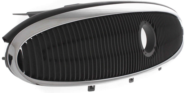 2005-2007 Buick Lacrosse Grille, Chrome Shell/Dark Gray.