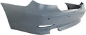 2004-2007 BMW 5- Rear Bumper Cover, Primed, w/Park Distance Ctrl, Sedan.