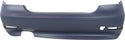 2004-2007 BMW 5- Rear Bumper Cover, Primed, w/o Park Distance Ctrl, Sedan.