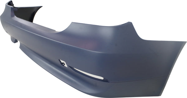 2004-2007 BMW 5- Rear Bumper Cover, Primed, w/o Park Distance Ctrl, Sedan.