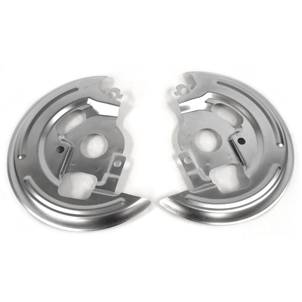 1969-1972 Buick Sport Wagon Front Disc Brake Backing Plates (Pair) Single Piston Type.