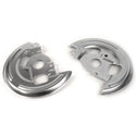 1969-1970 Pontiac Tempest Front Disc Brake Backing Plates (Pair) Single Piston Type.