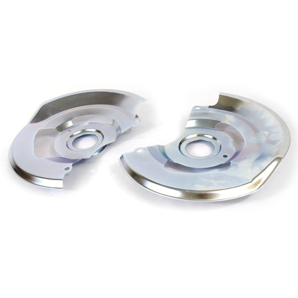 1973-1977 Chevy Monte Carlo Front Disc Brake Braking Plates (Pair) Single Piston Type.