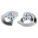 1973-1977 Oldsmobile Cutlass Front Disc Brake Braking Plates (Pair) Single Piston Type.