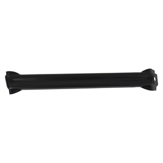 Black plastic bar on a white background. 1955 Chevy Front Bumper To Frame Bracket Diagonal Outer LH