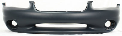 1996-2000 Chrysler Sebring Front Bumper Cover, Primed, Convertible.