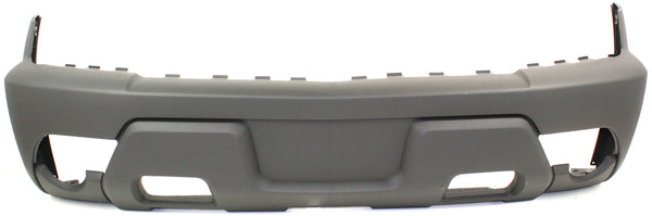2003-2006 Chevy Avalanche Front Bumper Cover, Textured, w/ Body Cladding (CAPA).