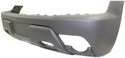 2003-2006 Chevy Avalanche Front Bumper Cover, Textured, w/ Body Cladding (CAPA).