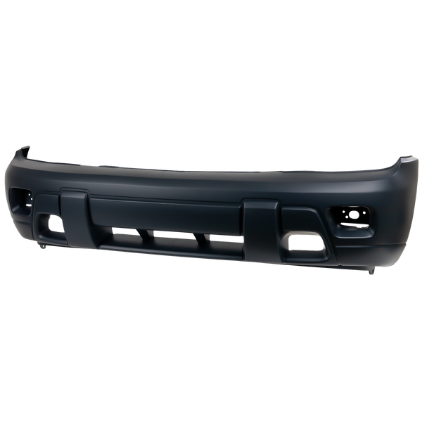 2002-2005 Chevy TrailBlazer Front Bumper Cover, Primed, w/Fog Lamp Hole.