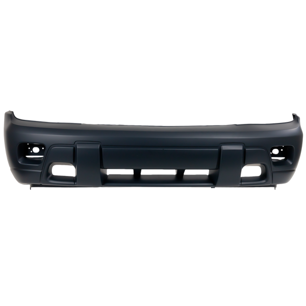 2002-2005 Chevy TrailBlazer Front Bumper Cover, Primed, w/Fog Lamp Hole.