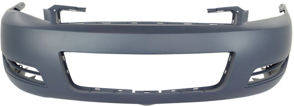 2006-2013 Chevy Impala Front Bumper Cover, Primed, w/o Fog Lamp Hole.