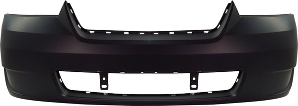 2006-2008 Chevy Malibu Front Bumper Cover, Primed, w/o Fog Lamp Hole.