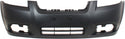 2007-2011 Chevy Aveo Front Bumper Cover, Primed, w/ Fog Lamp Hole, Sedan (CAPA).